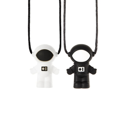 Astronaut Chew Pendant Necklace