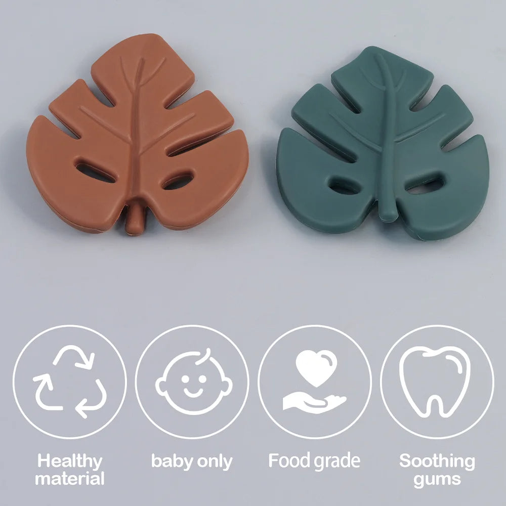 Leaf Silicone Teether