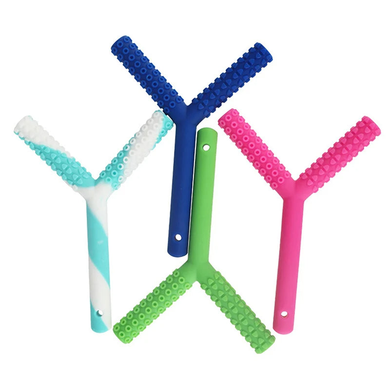 Y-Shape Chewy Pendant Necklace