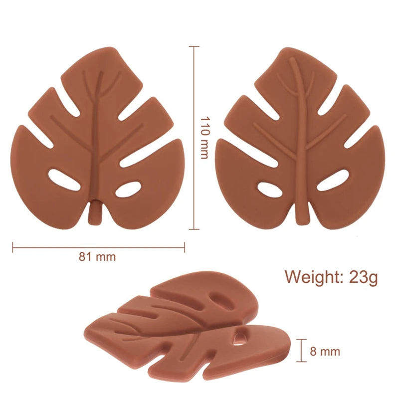 Leaf Silicone Teether