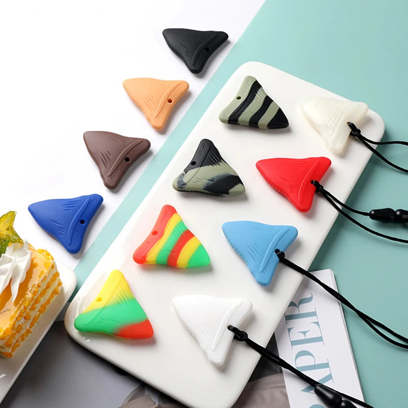 Shark Tooth Silicone Pendant