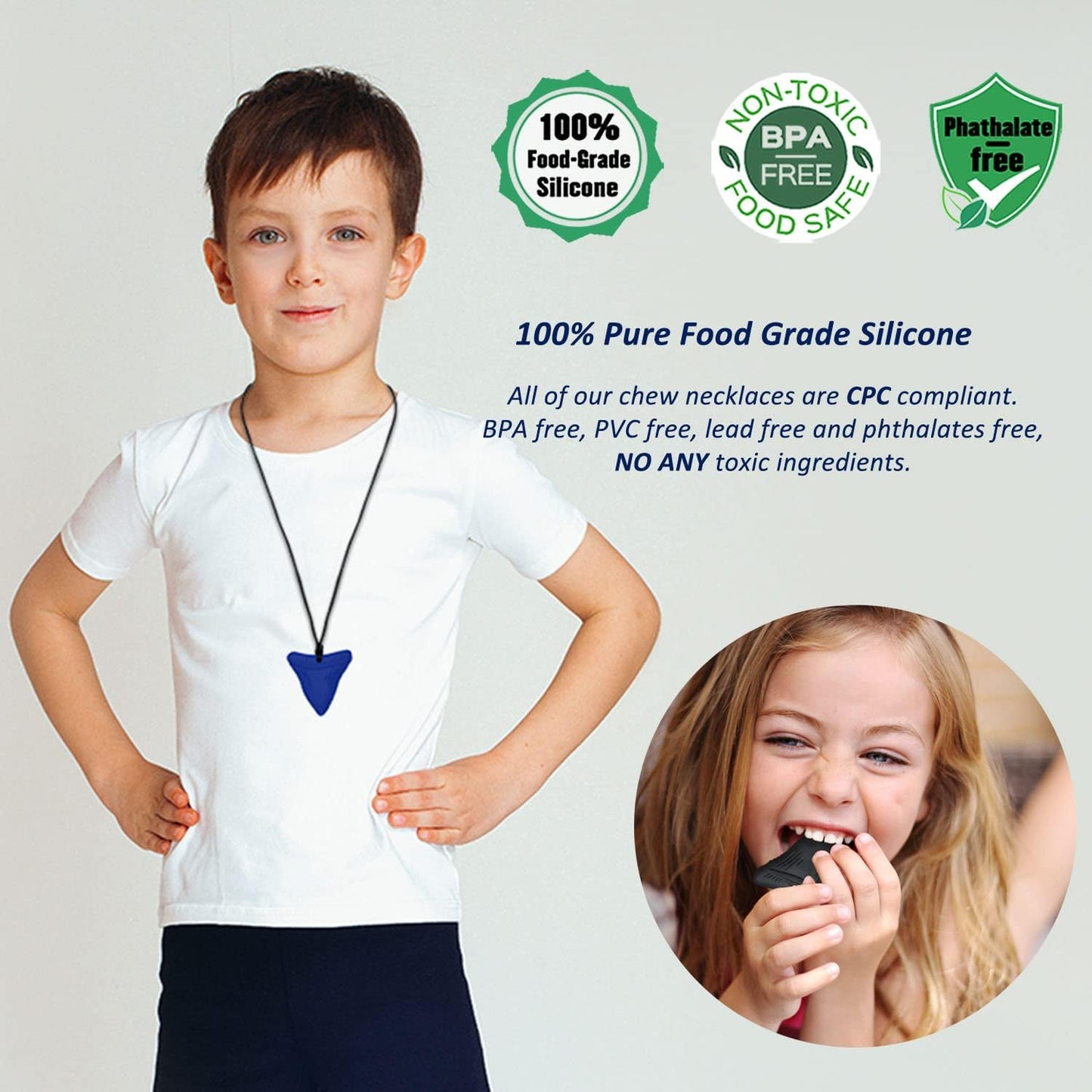 Shark Tooth Silicone Pendant