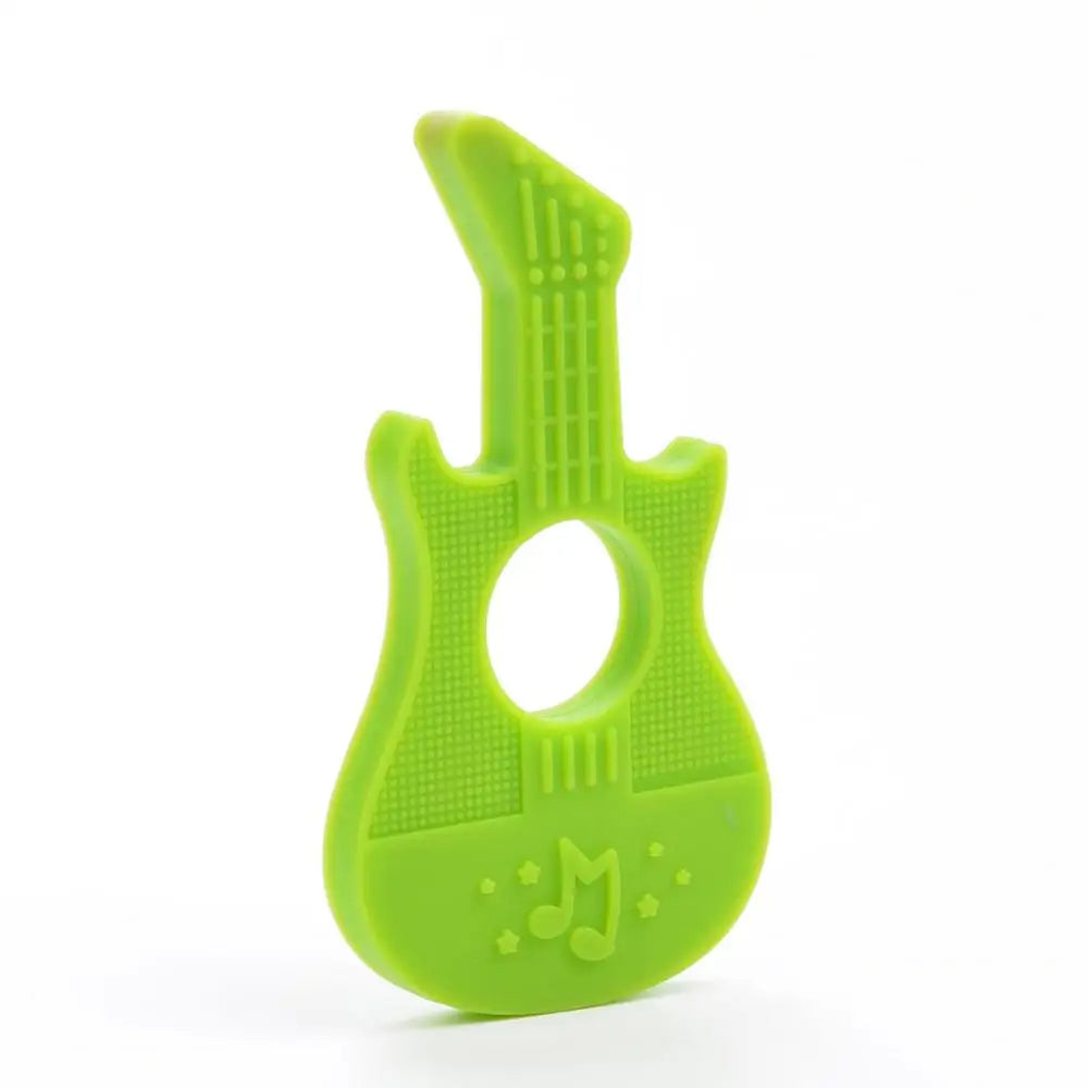 Guitar Pendant Silicone Necklace
