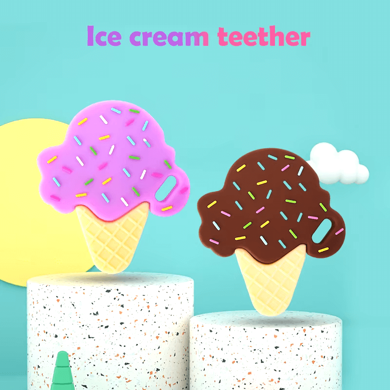 Ice Cream Cone Teether