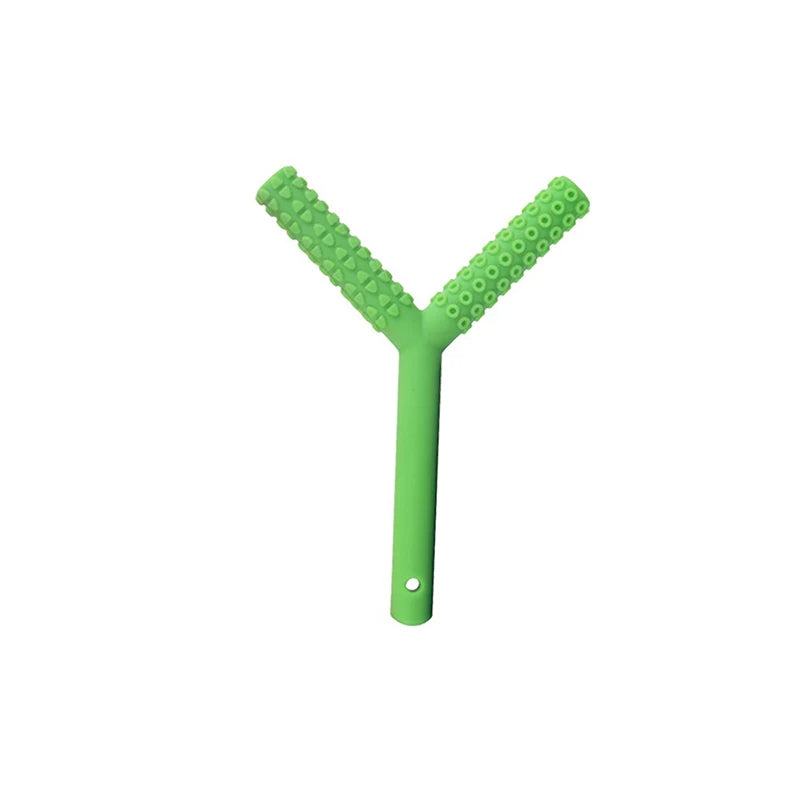 Y-Shape Chewy Pendant Necklace