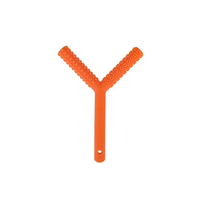 Y-Shape Chewy Pendant Necklace