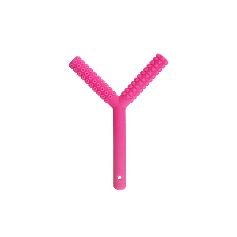 Y-Shape Chewy Pendant Necklace