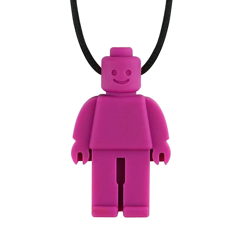 Robot Chewelry Pendant Necklace