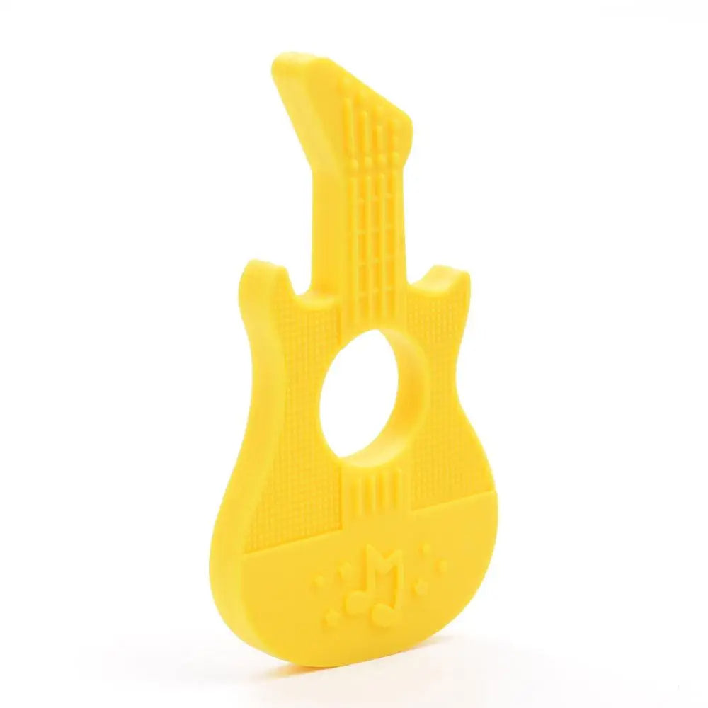 Guitar Pendant Silicone Necklace
