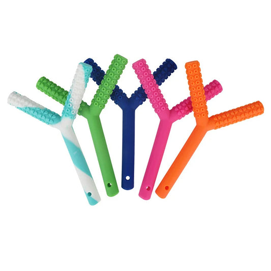 Y-Shape Chewy Pendant Necklace